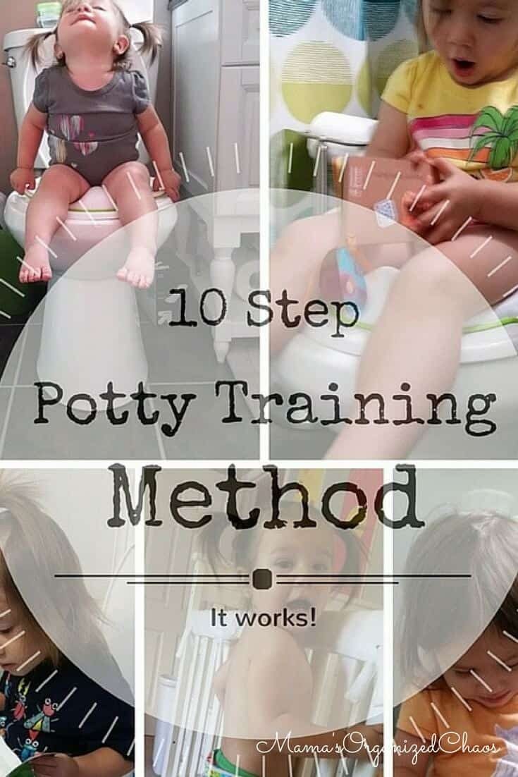 Best Potty Training Method: 10 EASY Steps - Mama's Organized Chaos