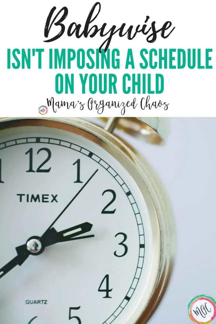 Babywise Isn't Imposing a Schedule, it's Learning the Ideal Schedule