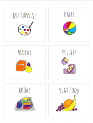 Printable Toy Bin Labels