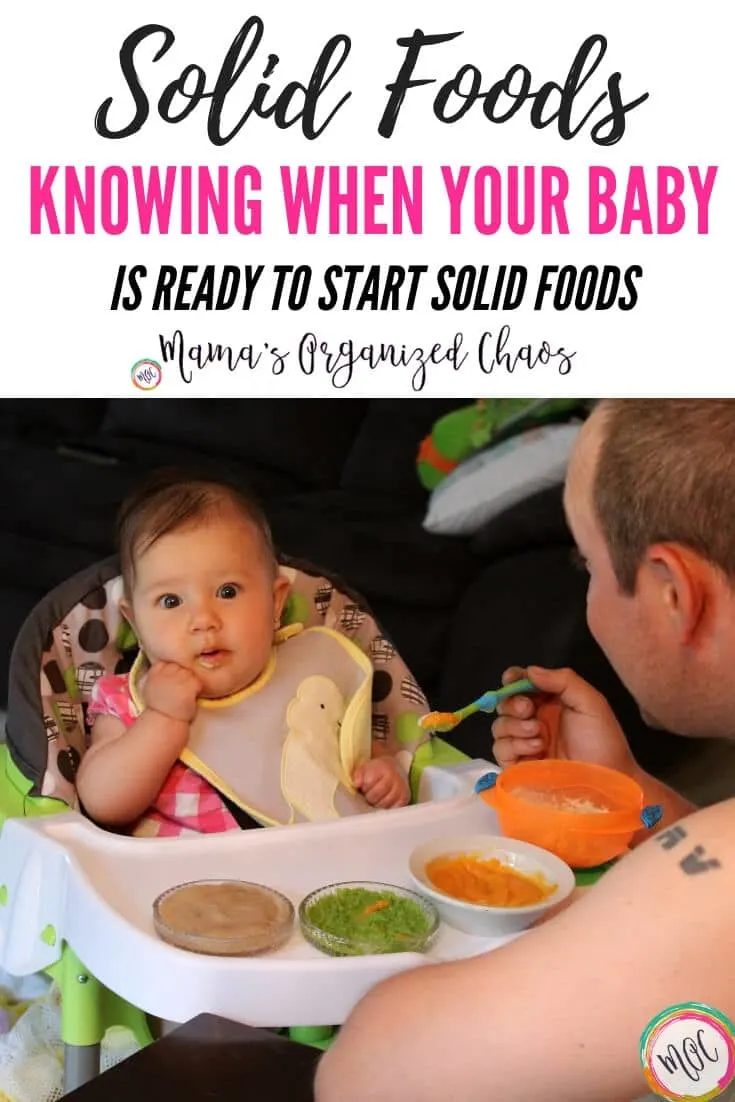Knowing When a Baby Is Ready to Start Solid Foods