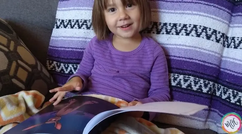 Annie Aardvark – Adding Ants (Book Review) Child reading Annie Aardvark Adding Ants STEM book