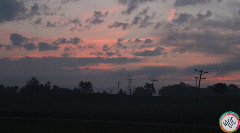 pink sunrise