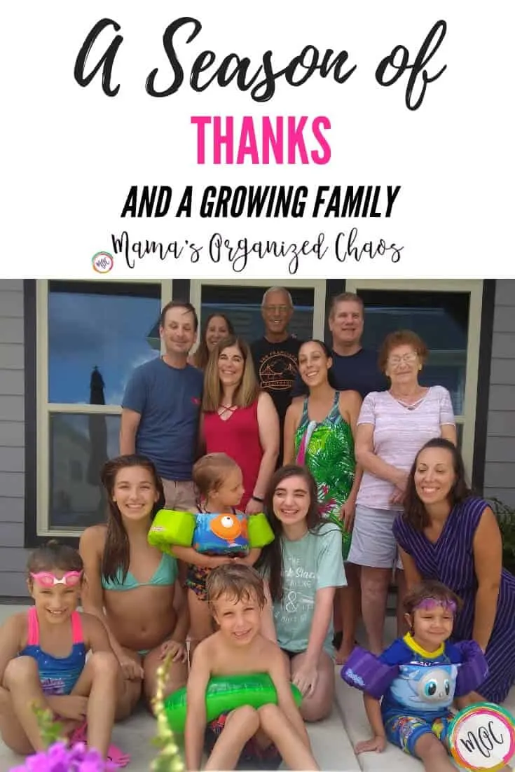 A Season of Thanks and A Growing Family… A season of thanks and a growing family.