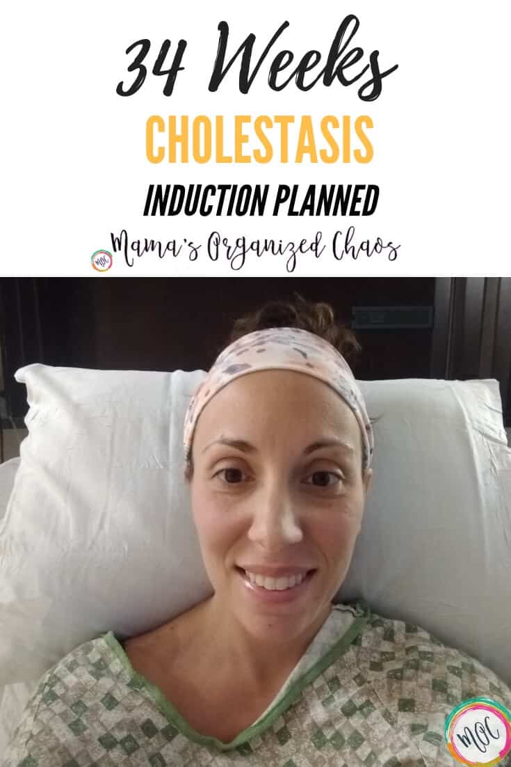 Induction due to cholestasis at 34 weeks