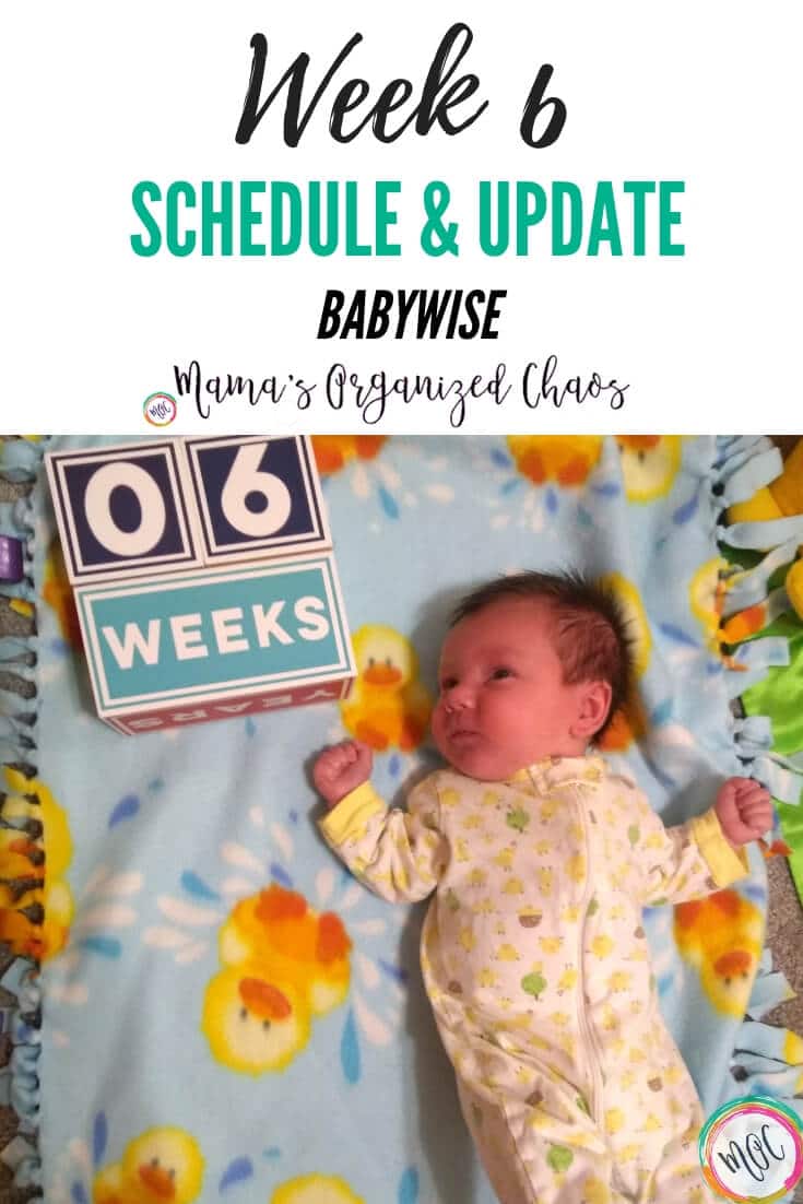 Week 6 Schedule and Update babywise 6 weeks schedule and update (1)