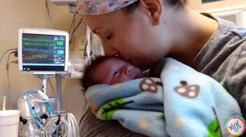 Week 3: William’s Schedule and Update er visit with preemie 3 weeks old