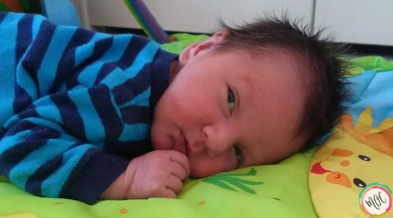 Week 3: William’s Schedule and Update week 3 babywise schedule baby doing tummy time