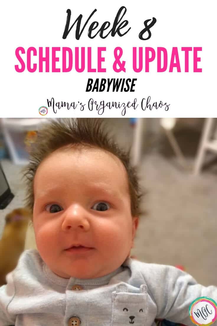 William’s Week 8 Schedule and Update week 8 babywise schedule (9)