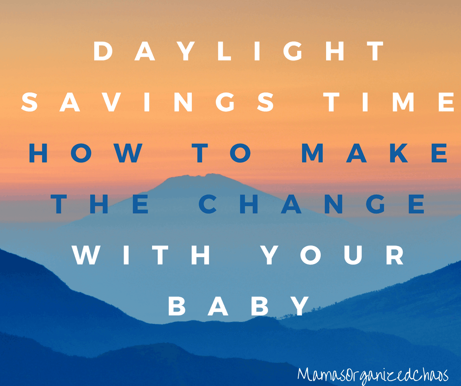 FALL BACK WITH BABY- Daylight Savings Time FALL BACK WITH BABY- Daylight Savings Time