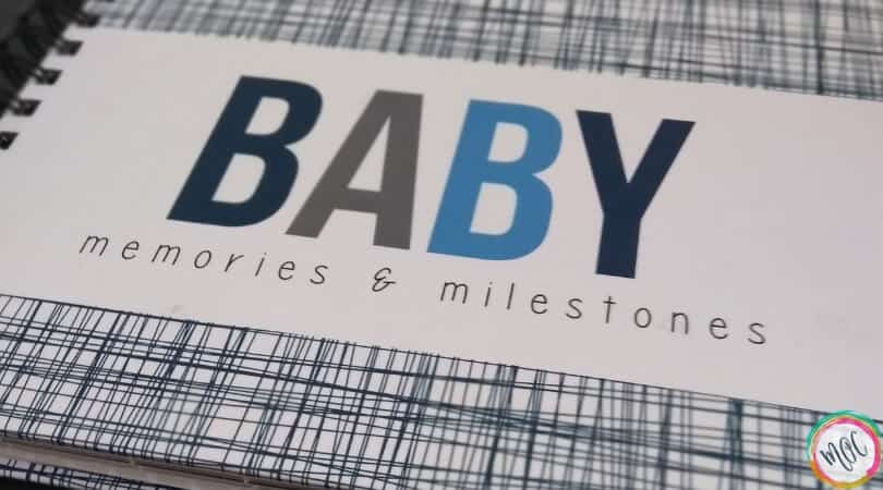 Baby Milestone Book baby memories and milestones hardcover book