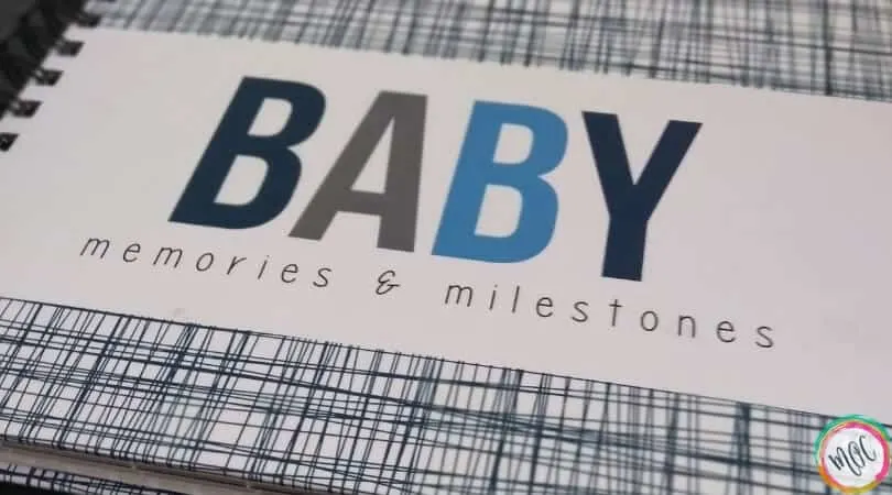 Baby Milestone Book baby memories and milestones hardcover book