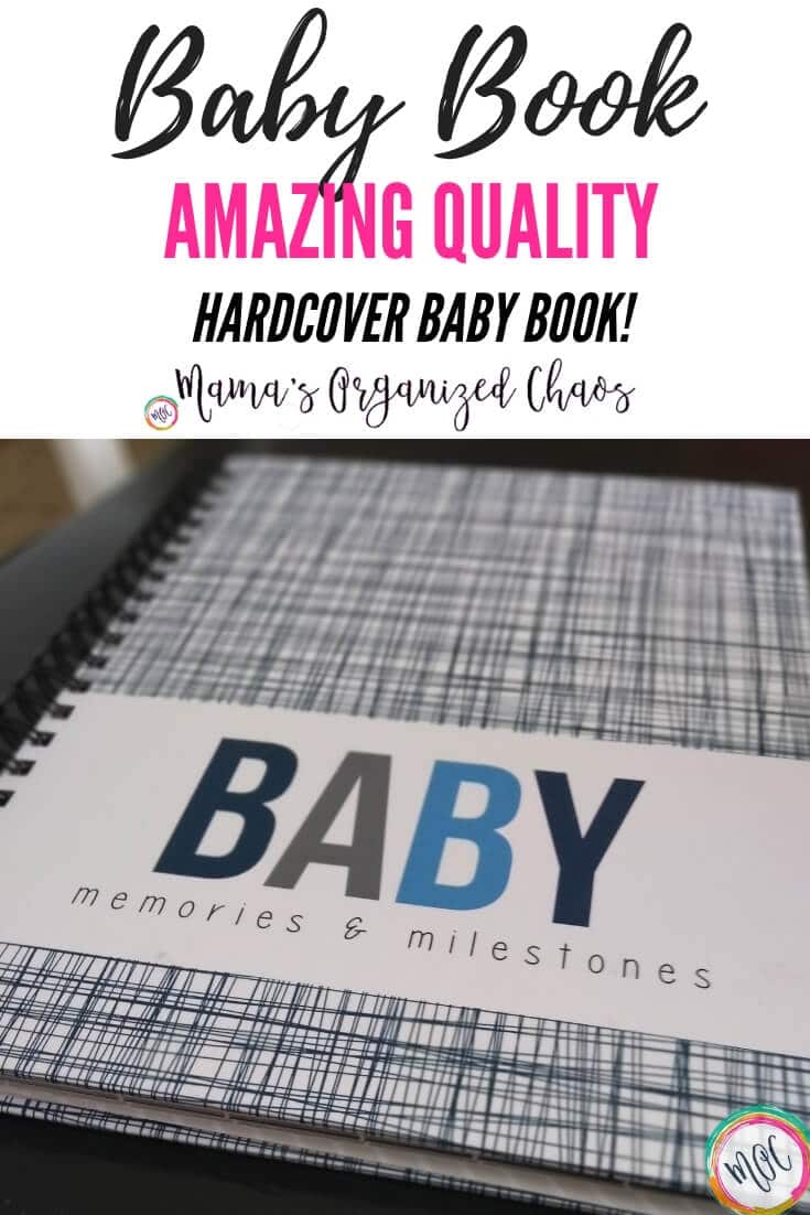 baby memories and milestones hardcover book