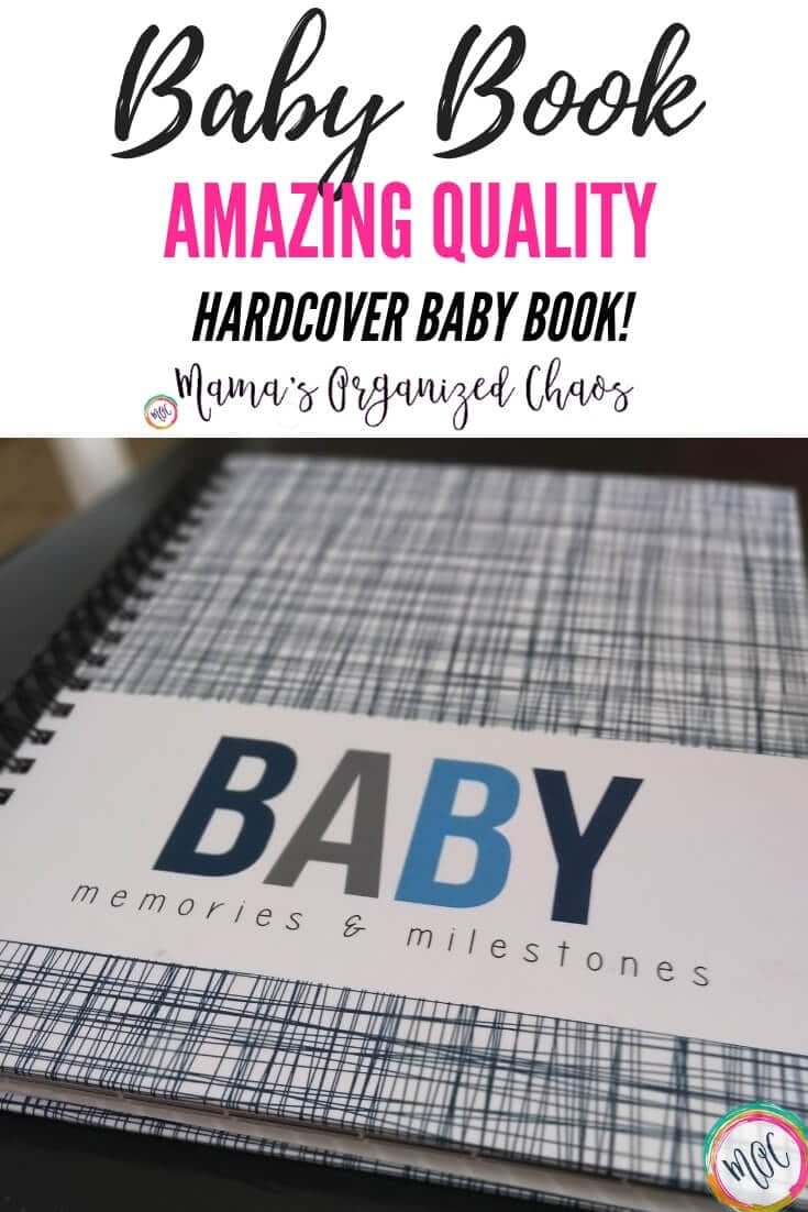 Baby Milestone Book baby memories and milestones hardcover book