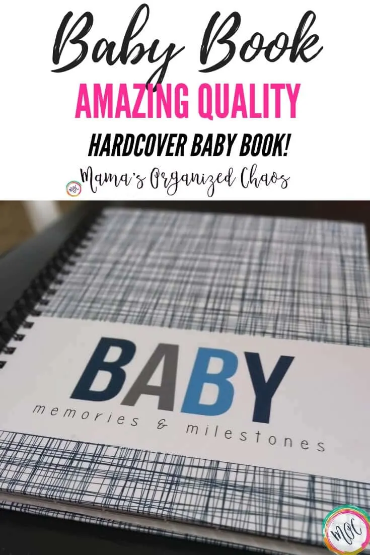 Baby Milestone Book baby memories and milestones hardcover book