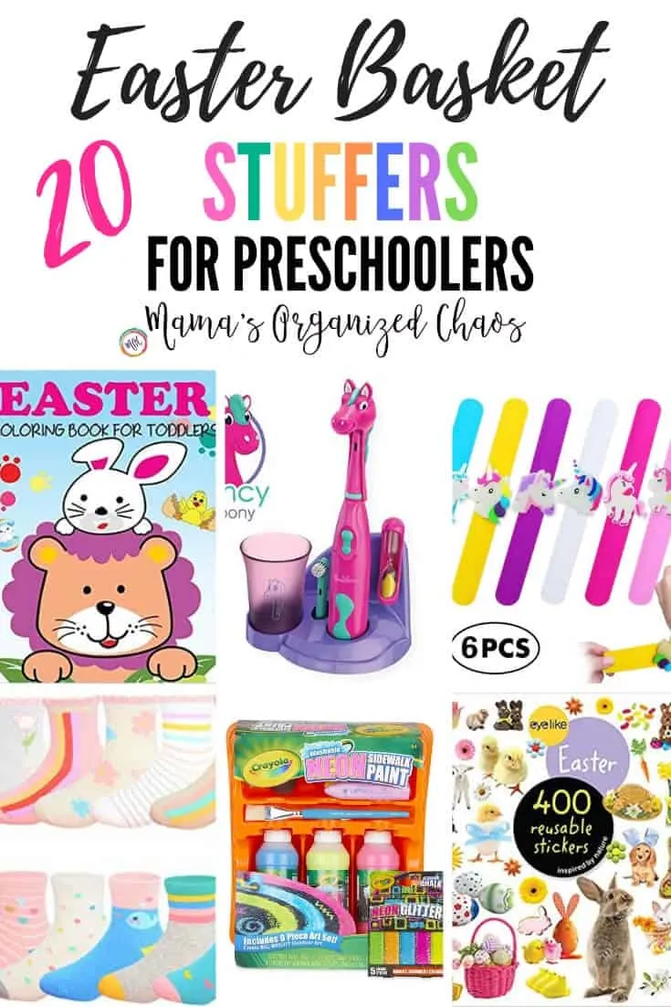 20 easter basket stuffers for preschoolers