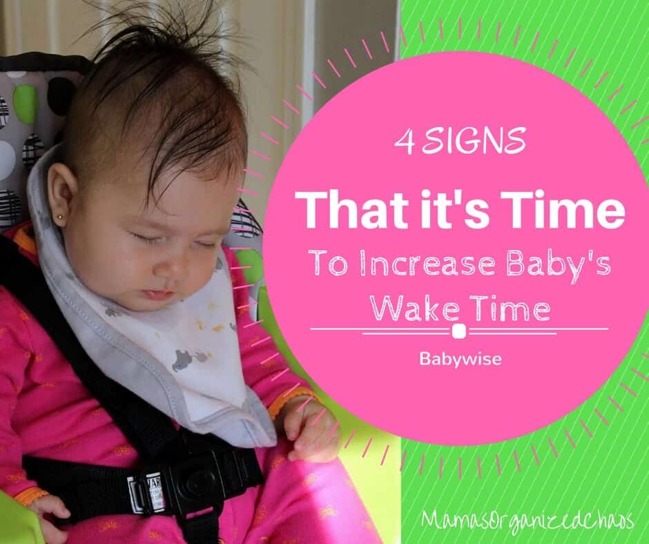 TIME TO INCREASE BABY’S WAKE TIME?