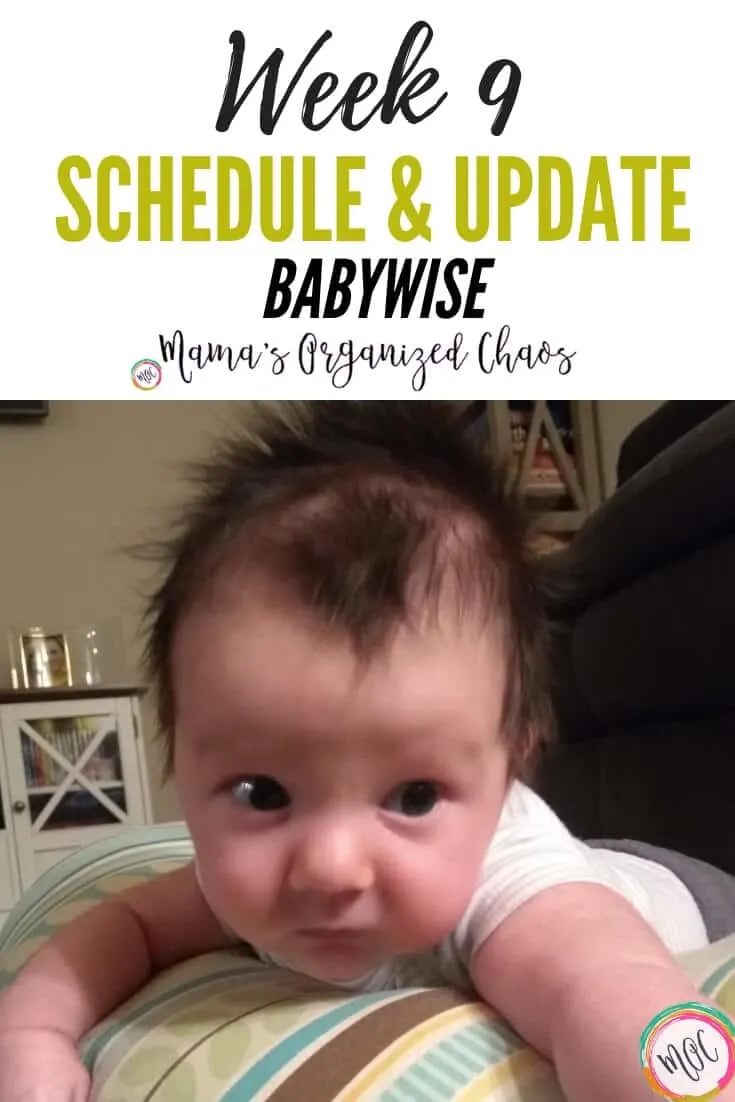William’s Week 9 Schedule and Update week 9 babywise schedule and update (9)