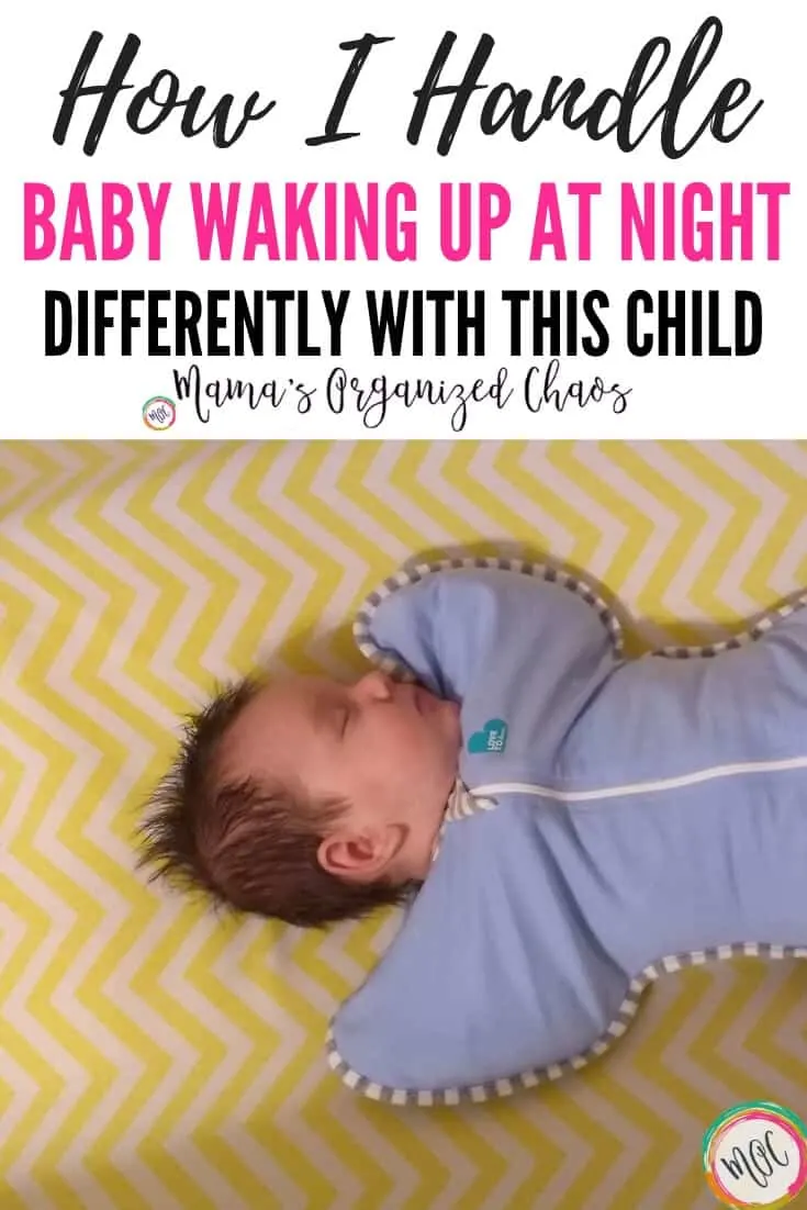 how I handle baby waking up at night differently with this baby