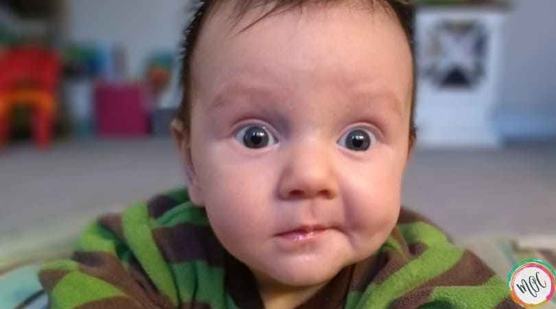 12 week fussy best sale baby