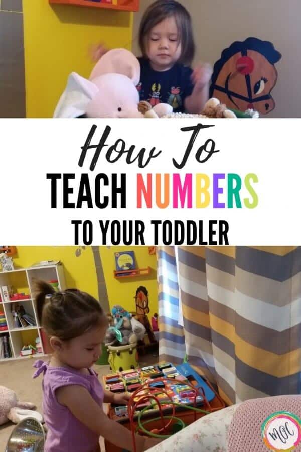 5 Great Ways To Teach Numbers To Your Toddler Mama's Organized Chaos