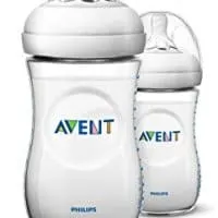 Philips AVENT Natural 9 Oz Bottle (Pp), 2 Pack, Clear