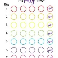 Printable Potty Training Reward Chart