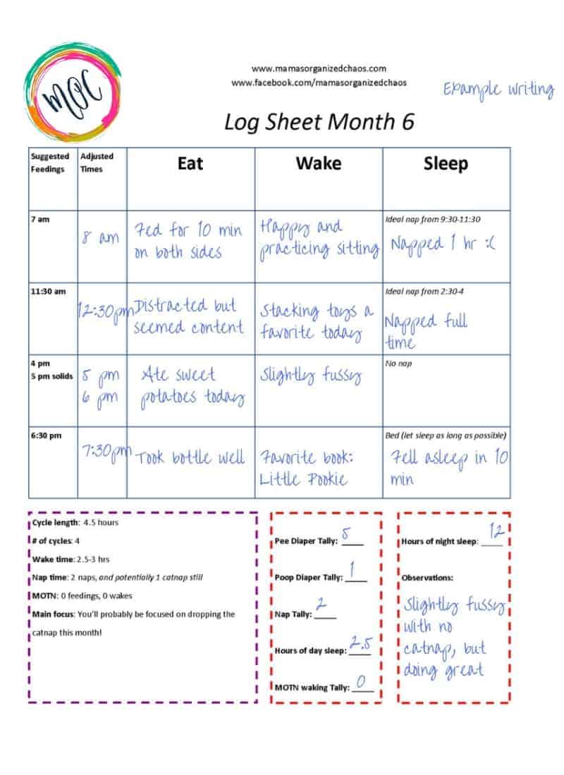 Baby Schedules Planning Guide