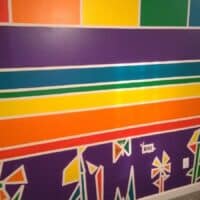 How To Paint A Rainbow Themed Bedroom Wall