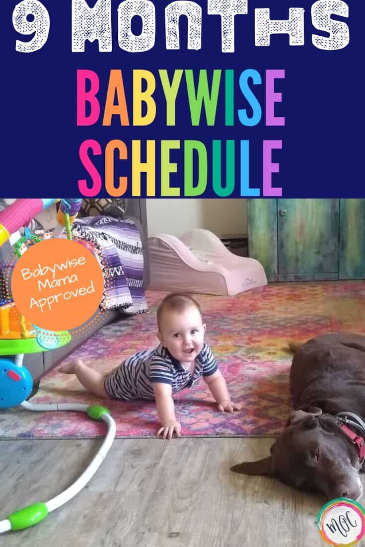 9 month babywise schedule