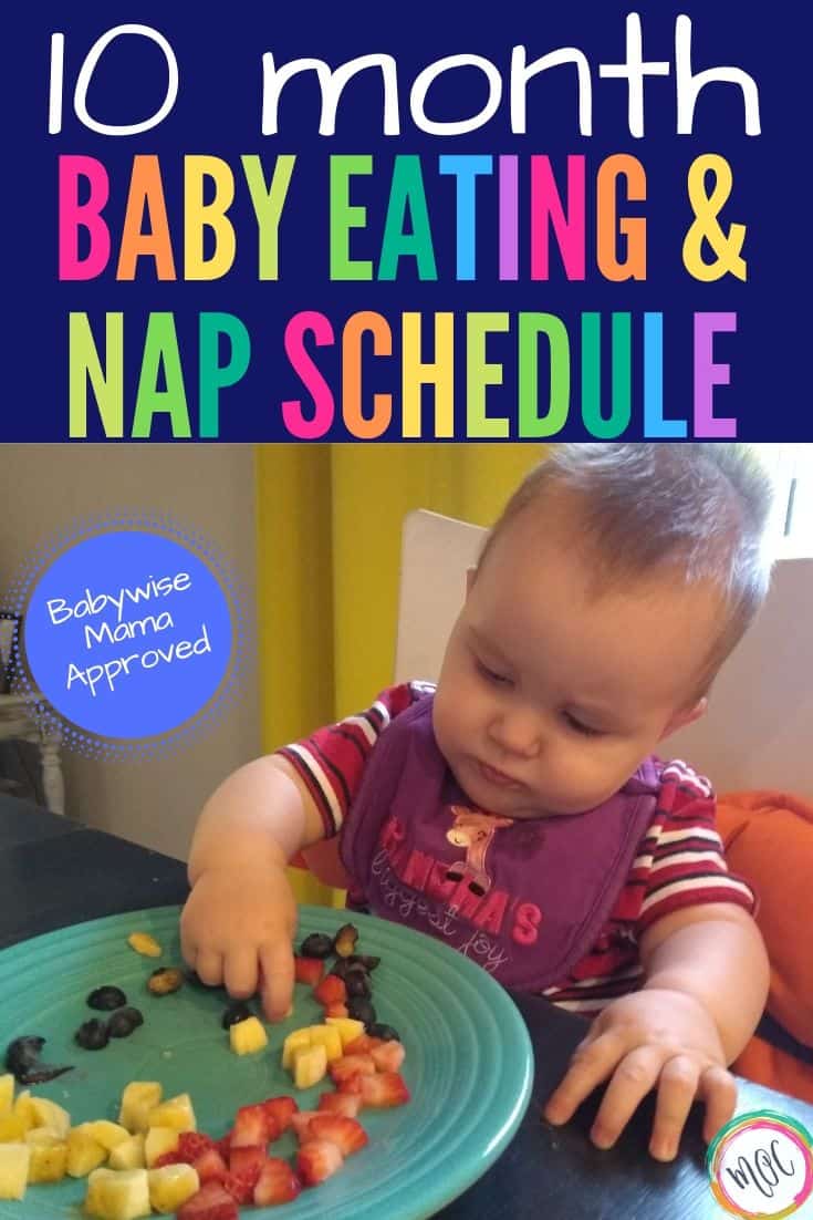 10 Month Baby Schedule 10 Month Baby Schedule
