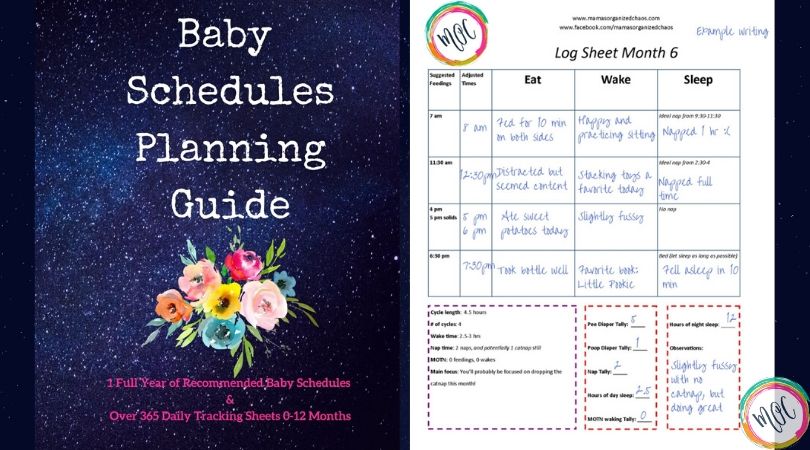 Baby Schedules Planning Guide baby schedules planning guide
