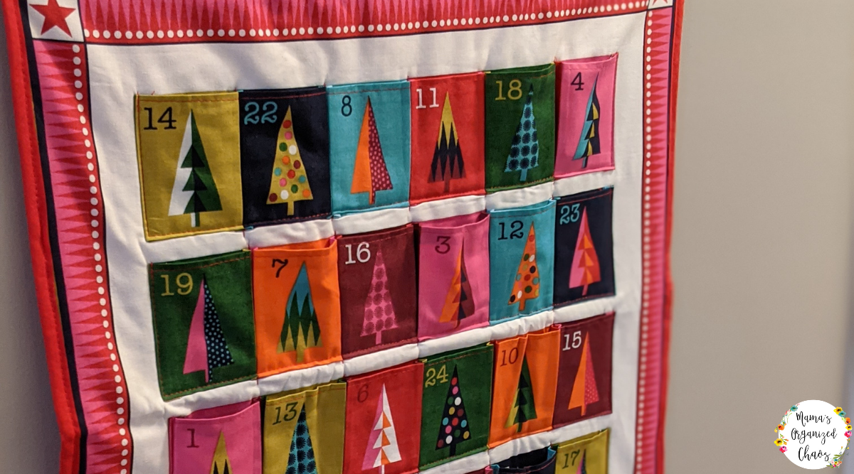 Christmas Kindness Countdown Calendar christmas countdown pocket calendar