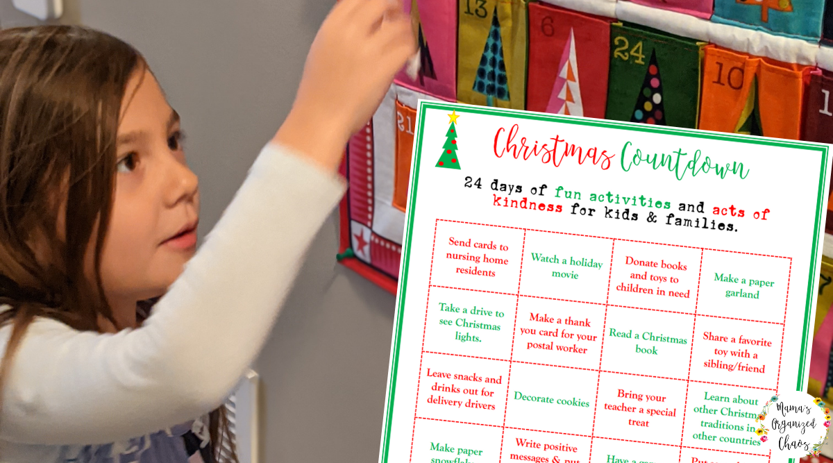 Christmas Kindness Countdown Calendar