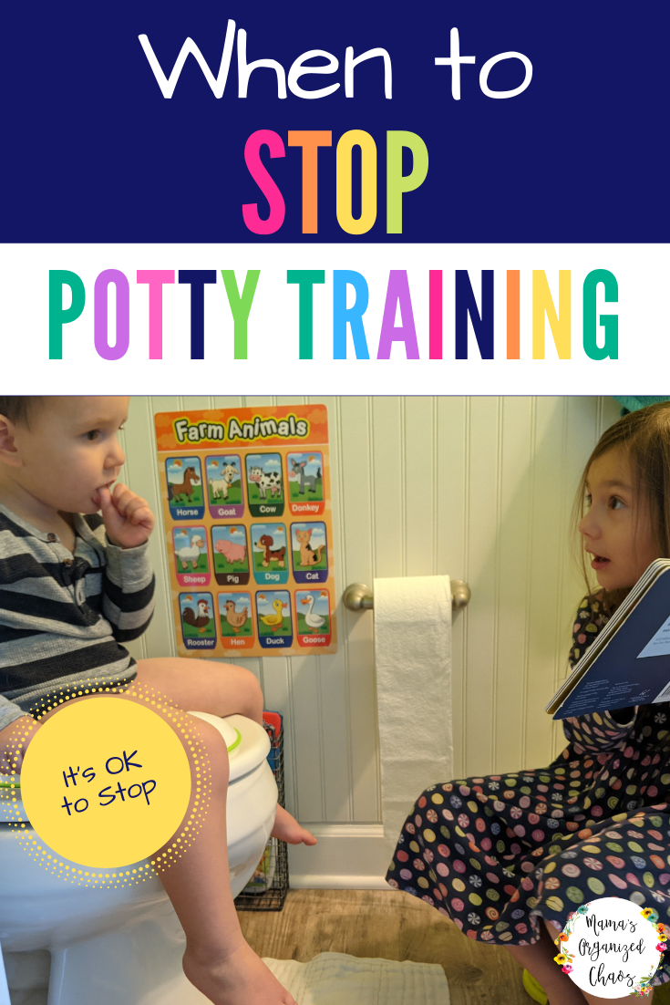 When to Stop Potty Training When to Stop Potty Training